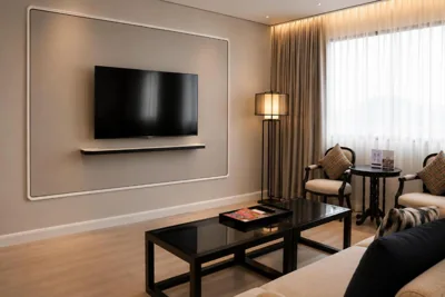 Suite Executive avec lit king size et vue sur la ville — Courtyard by Marriott Phuket Town
